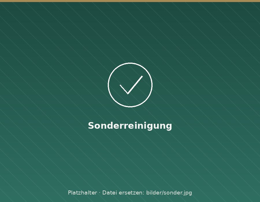 Sonderreinigung Augsburg